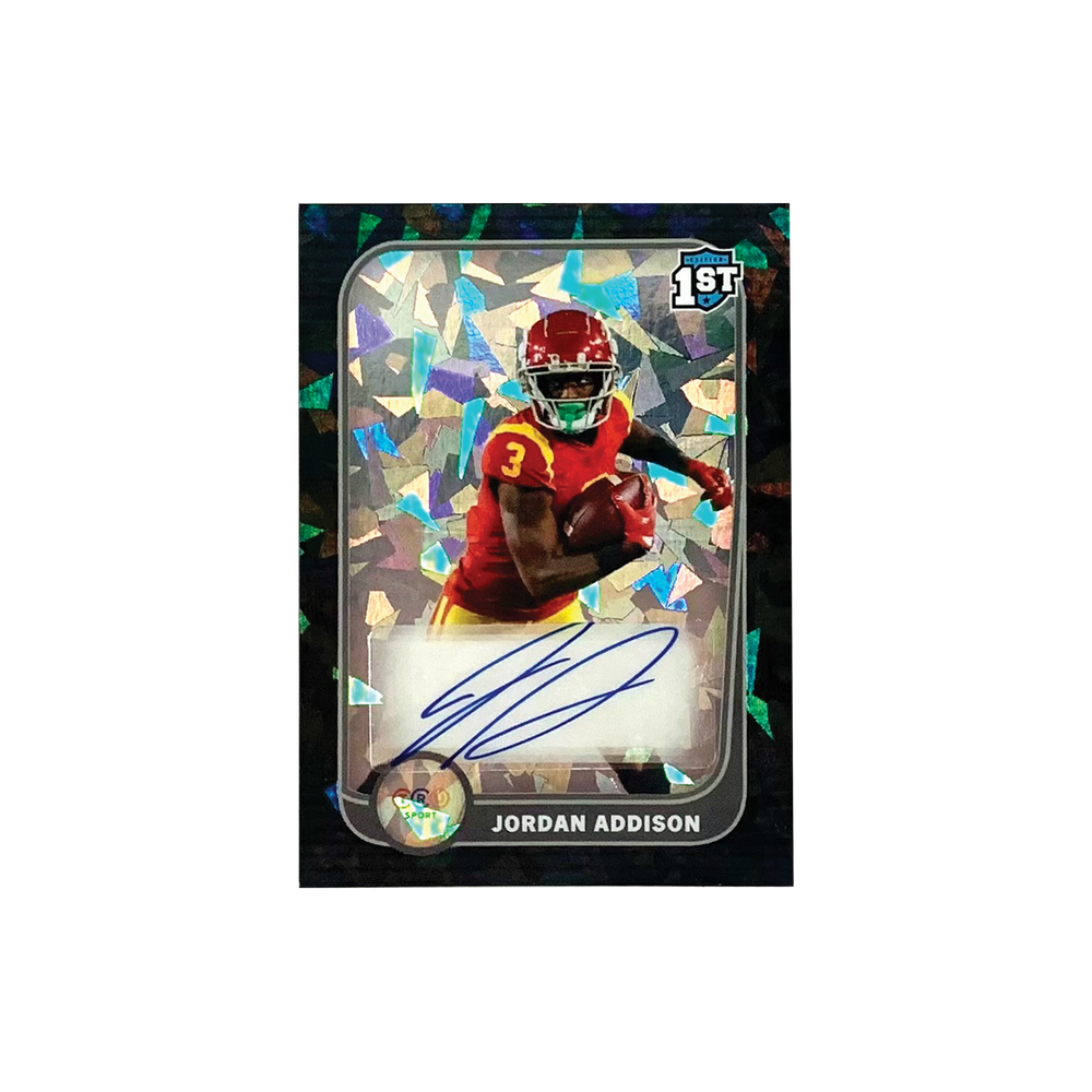 Jordan Addison Autograph - Black 1/1