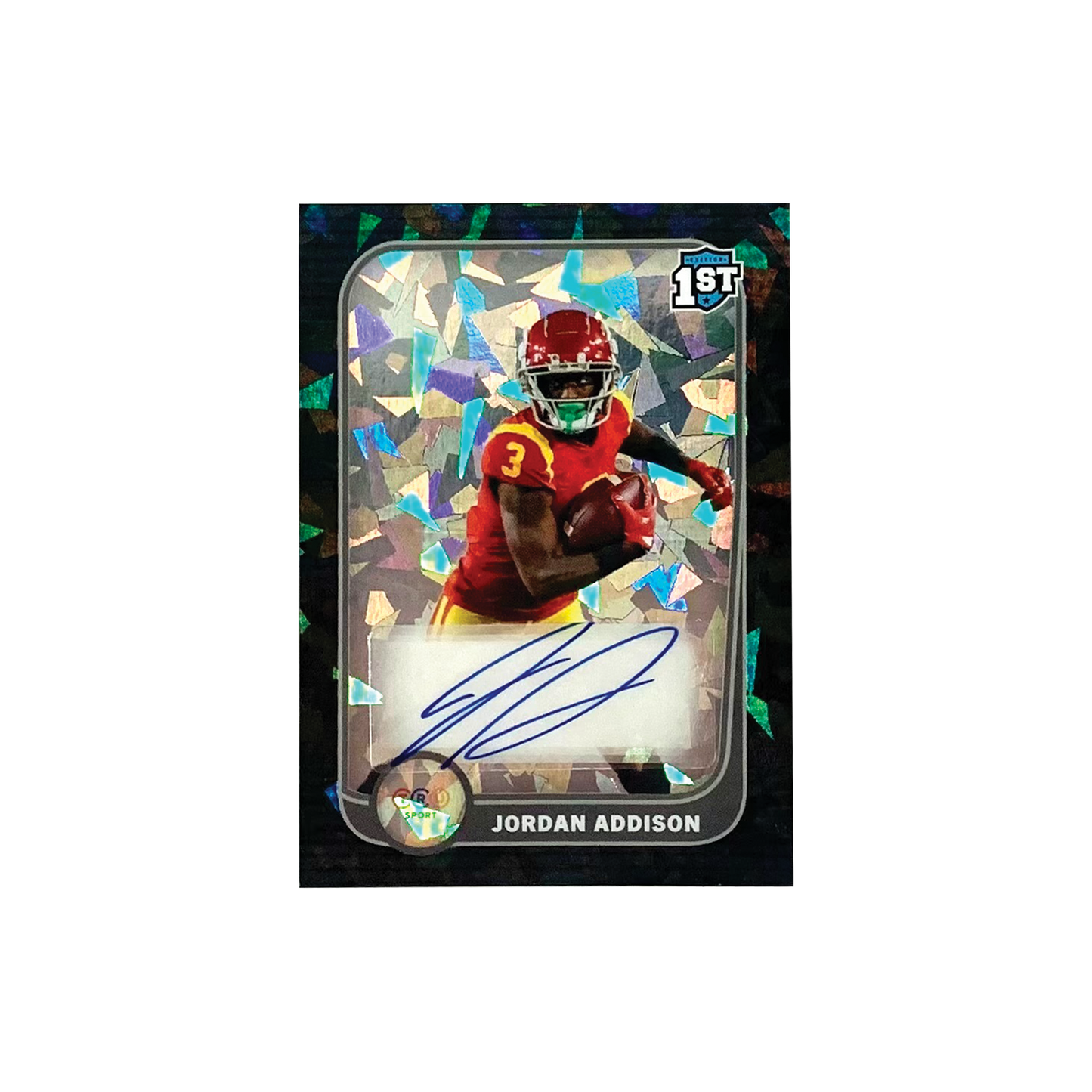 Jordan Addison Autograph - Black 1/1