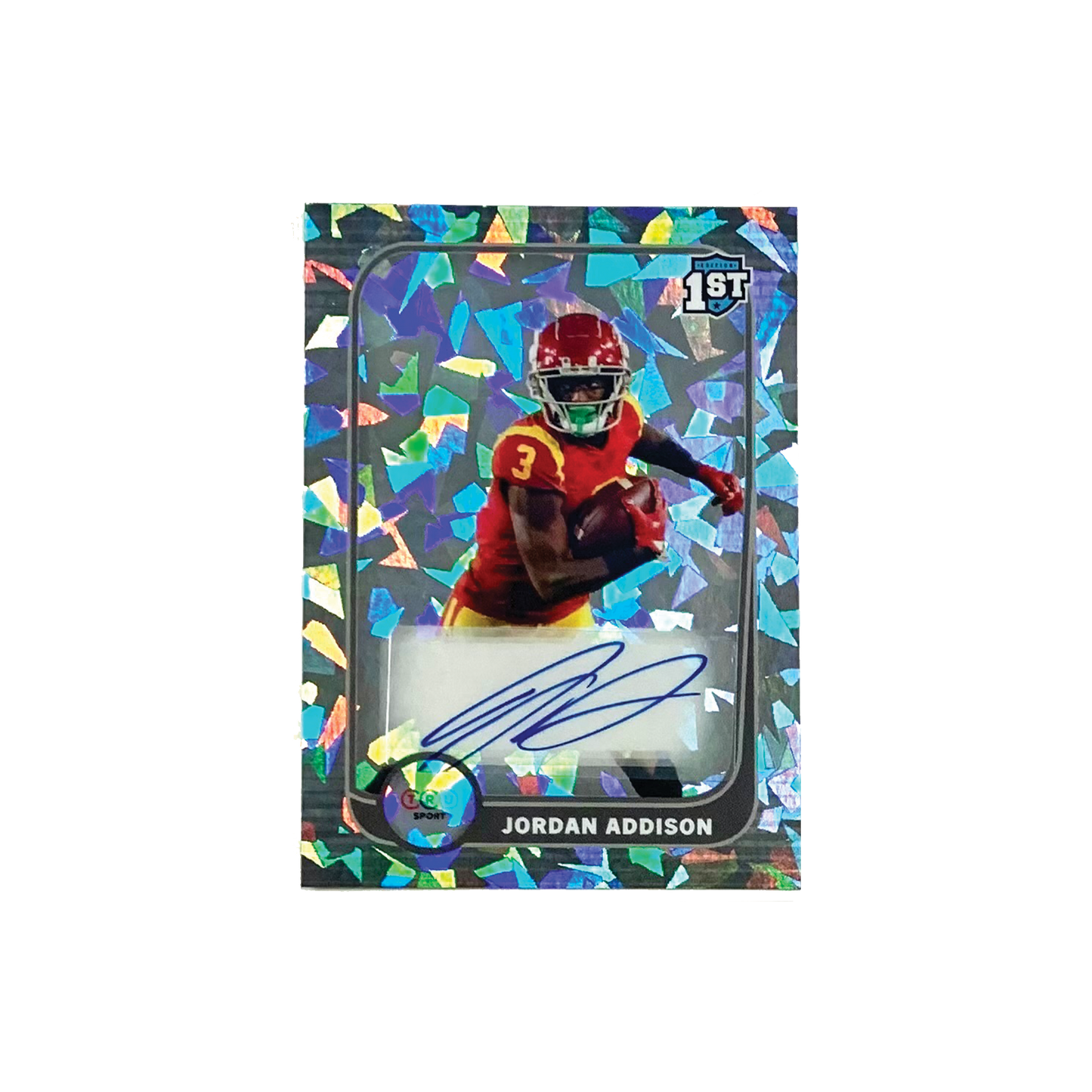 Jordan Addison Autograph - Silver 1/1