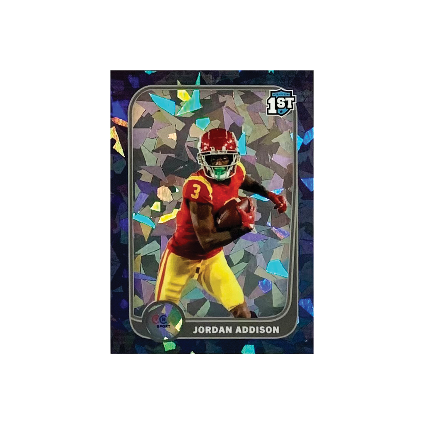 Jordan Addison - Blue 1/1