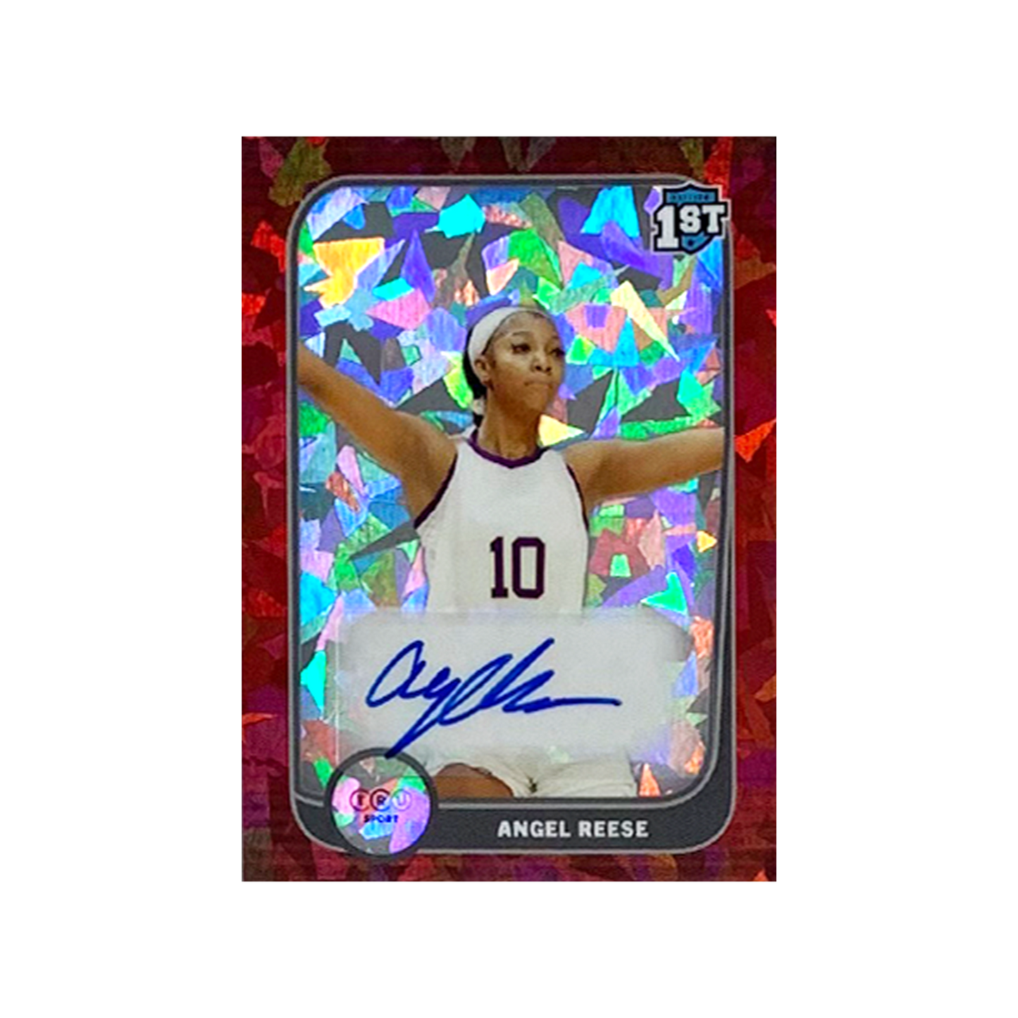 Angel Reese Autograph - Red 1/1