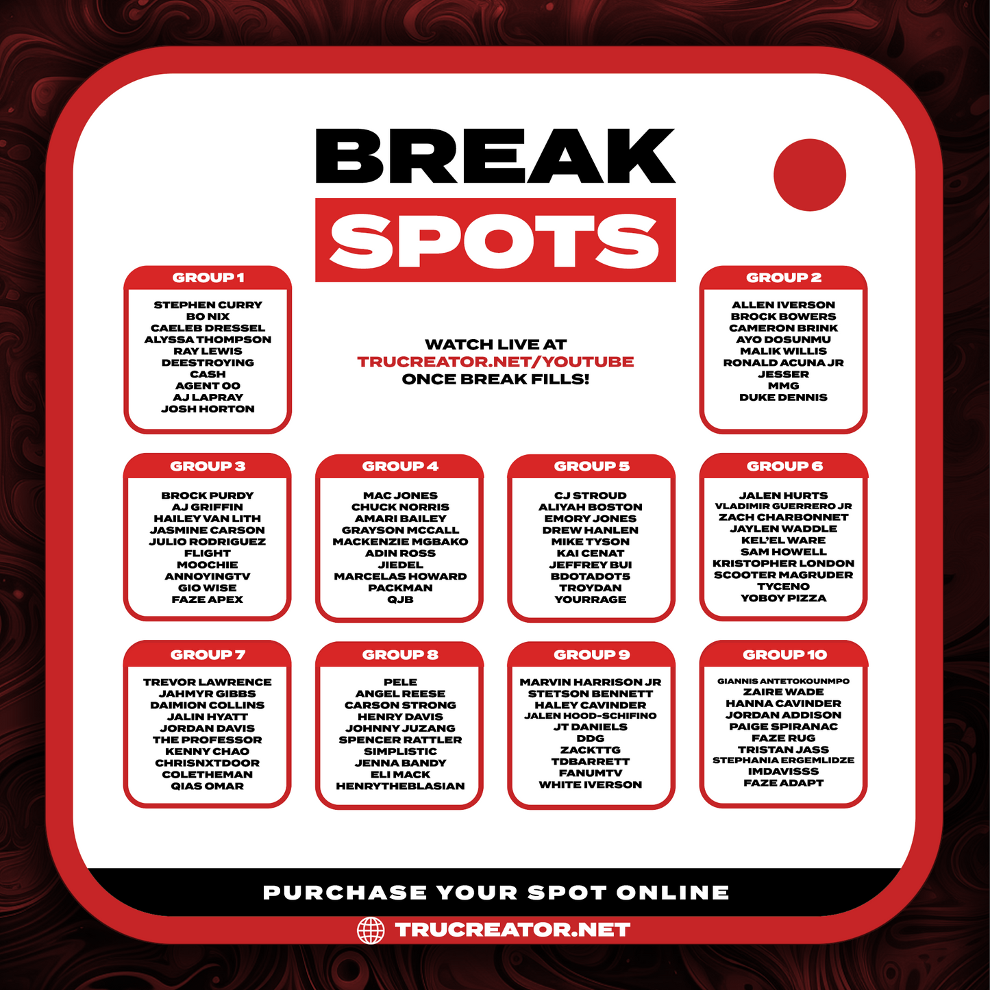 10-Box Break RANDOM GROUP (LIVE BREAK)