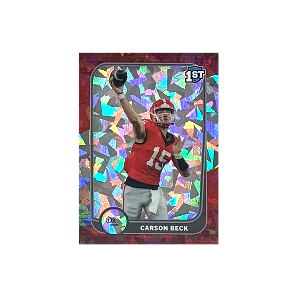 Carson Beck - Red and White 1/1