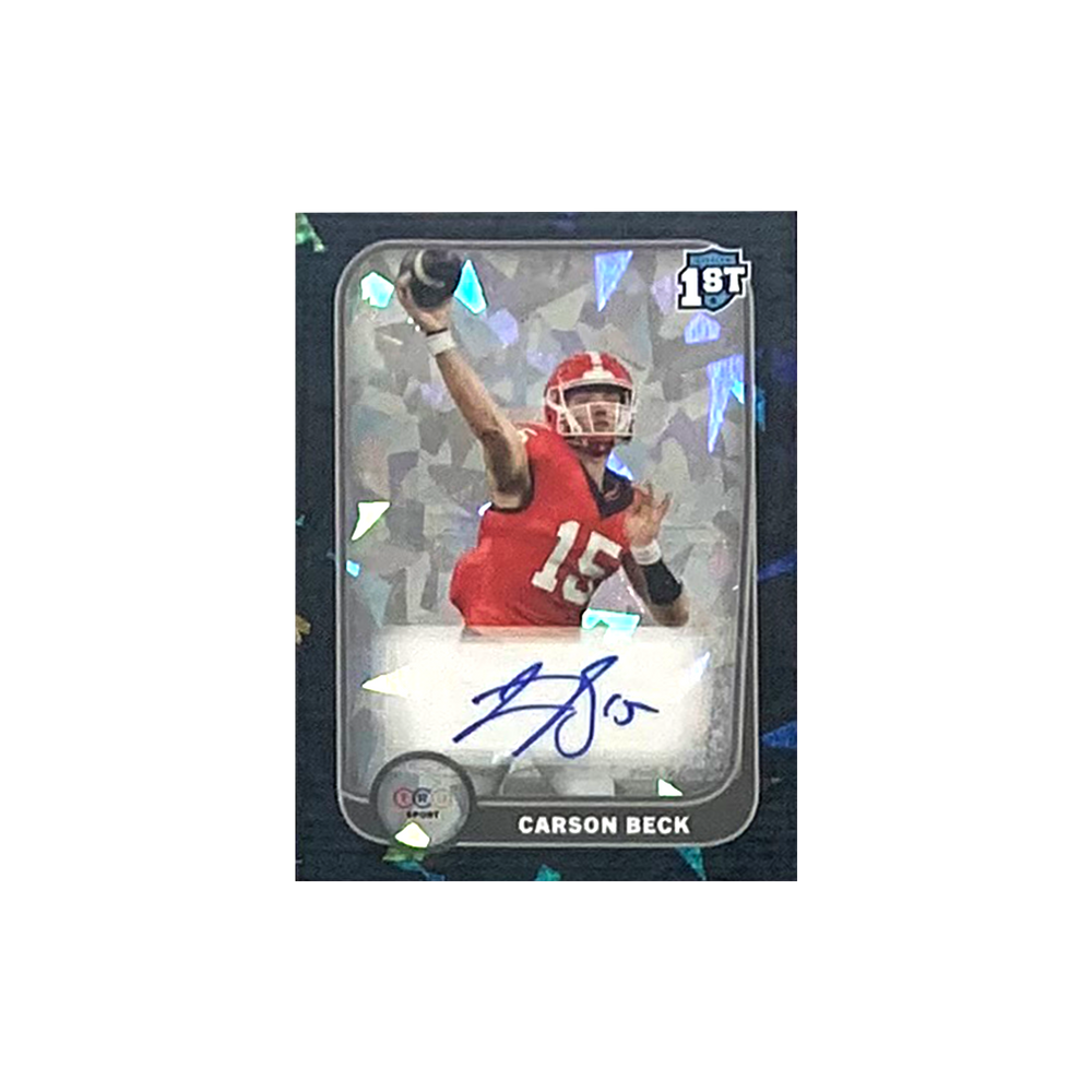 Carson Beck Auto - Black 1/1