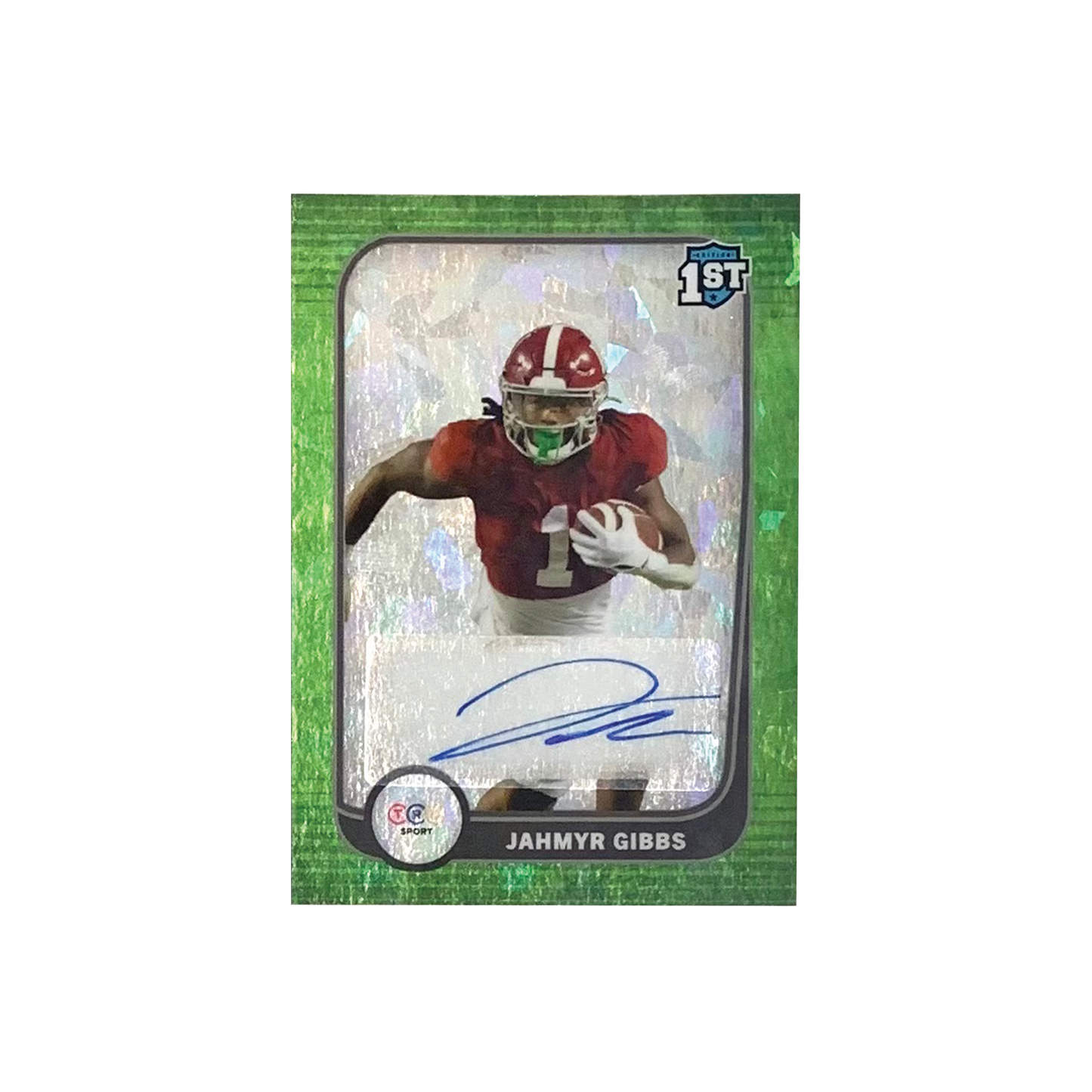 Jahmyr Gibbs Autograph - Green 1/1