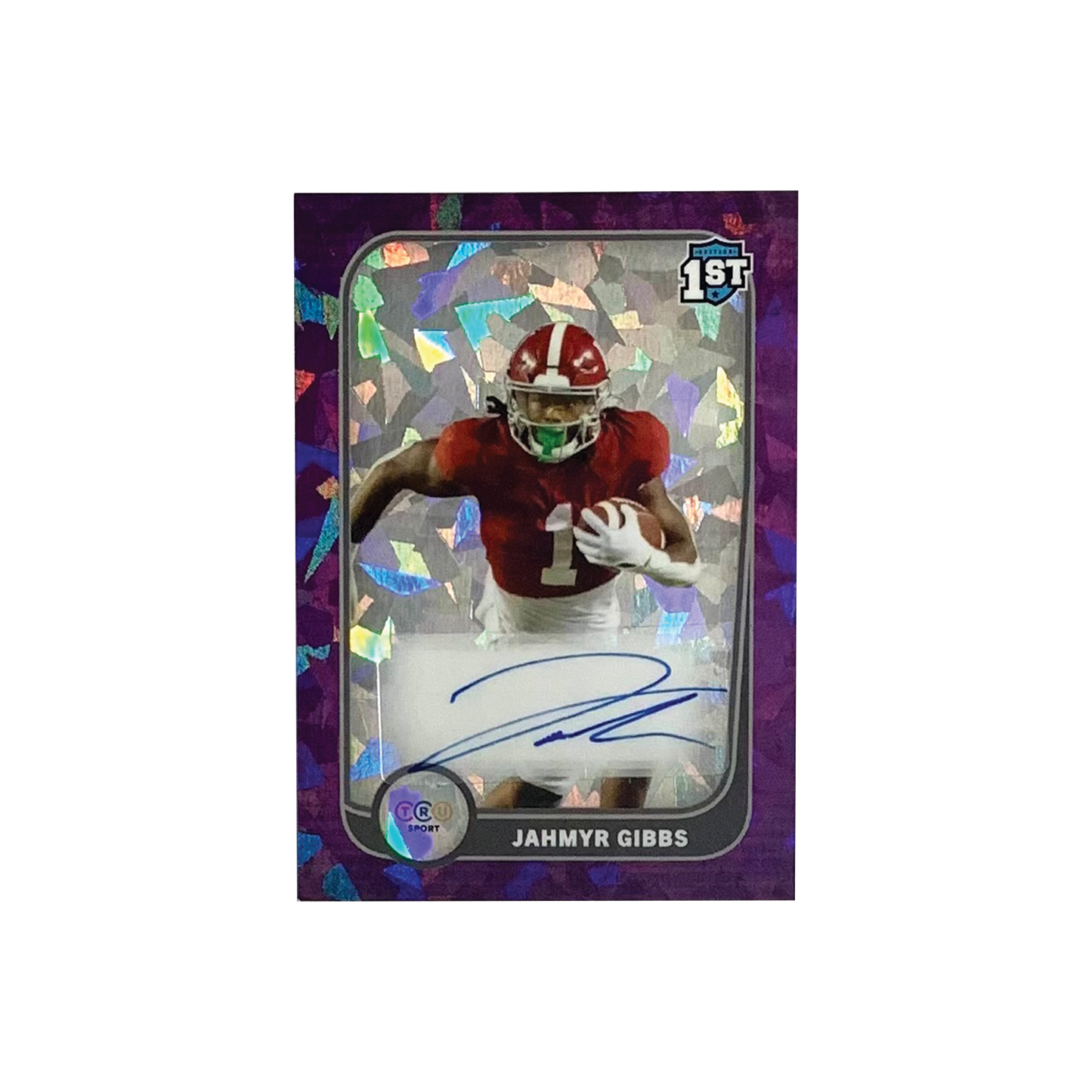 Jahmyr Gibbs Autograph - Purple 1/1