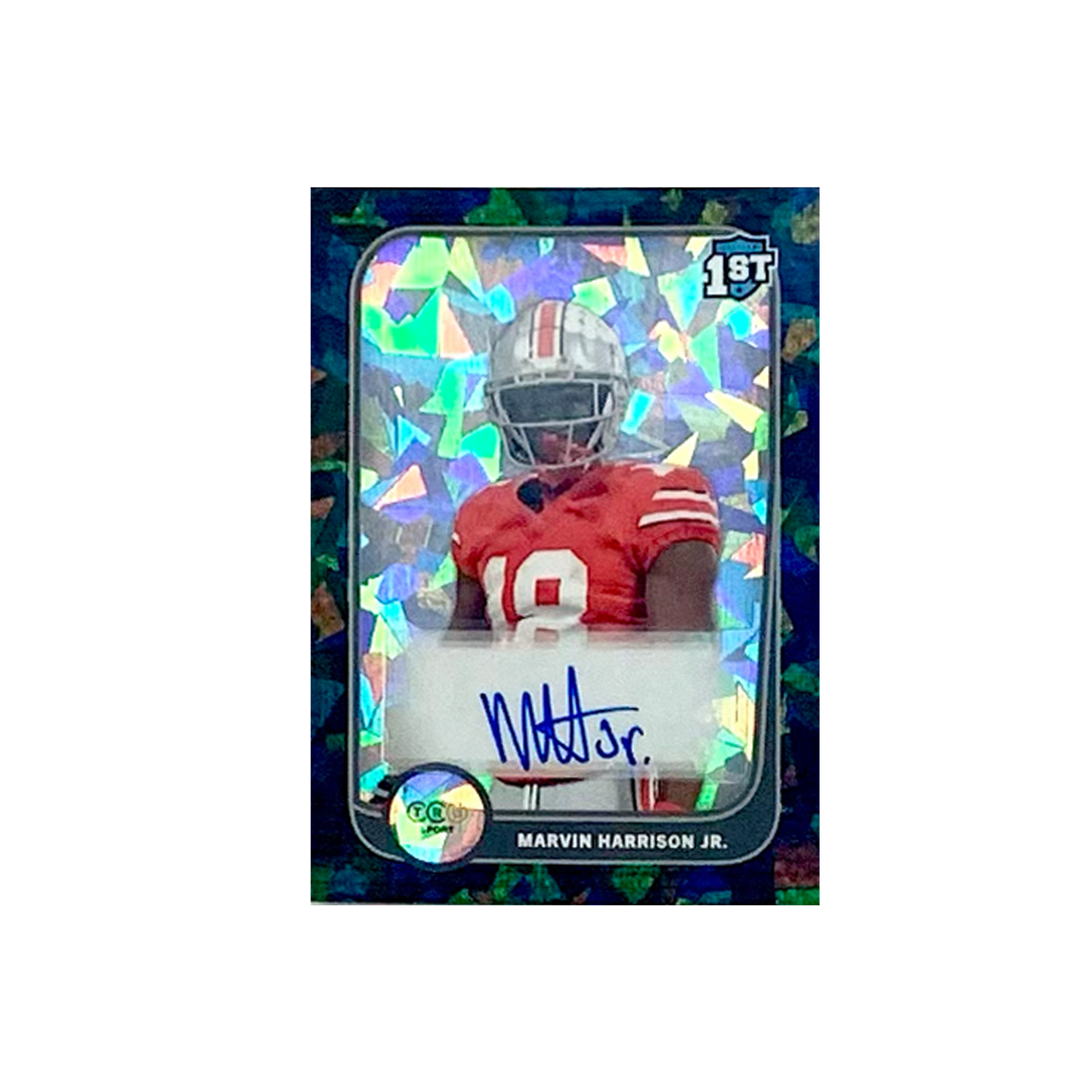 Marvin Harrison Jr Autograph - Black 1/1