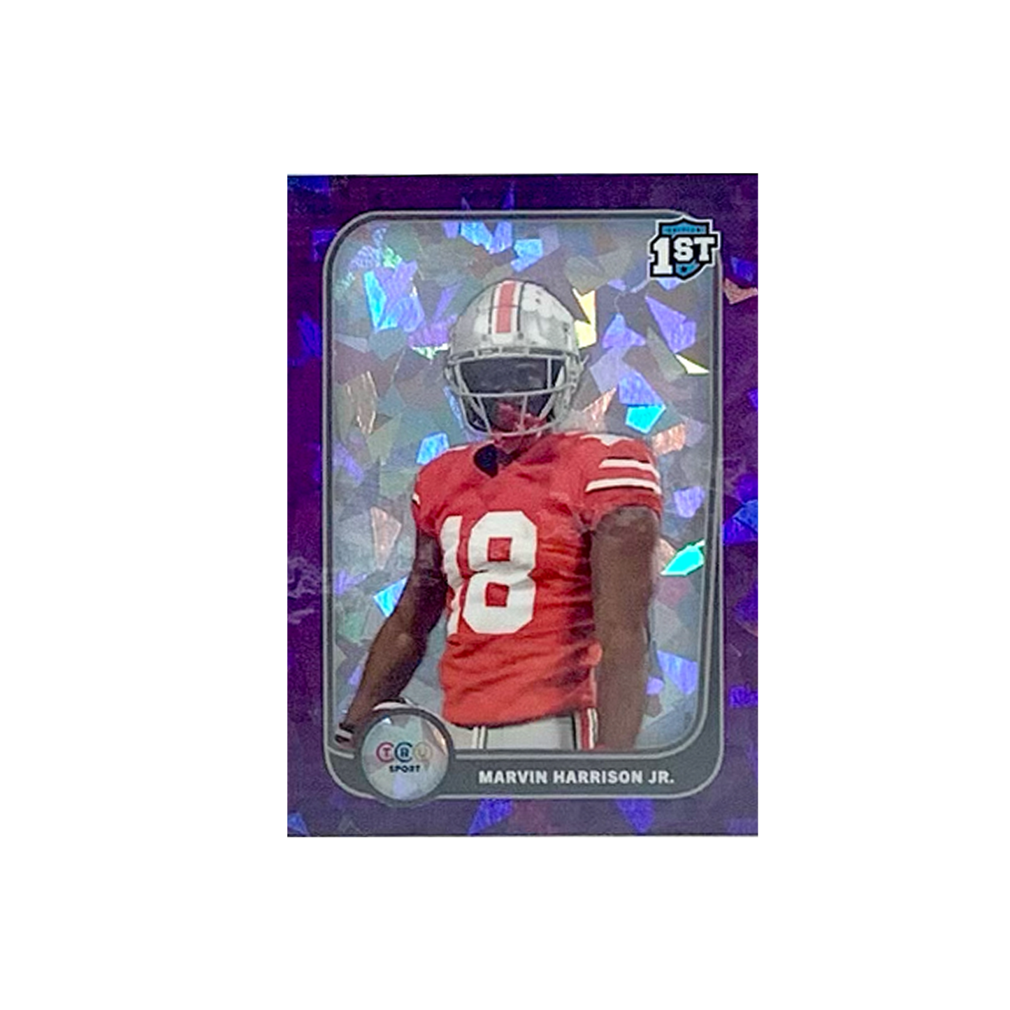 Marvin Harrison Jr - Purple 1/1