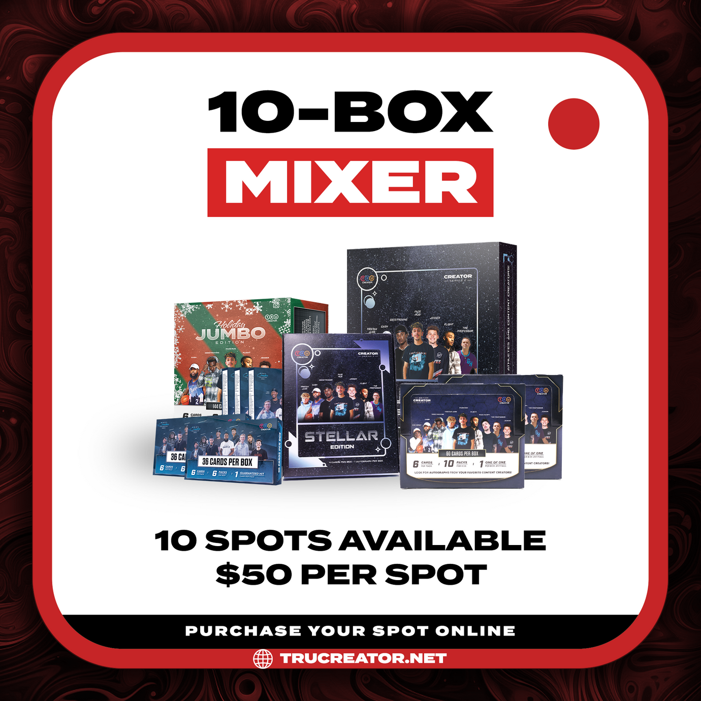10-Box Mixer - Pick Your Team (LIVE BREAK)