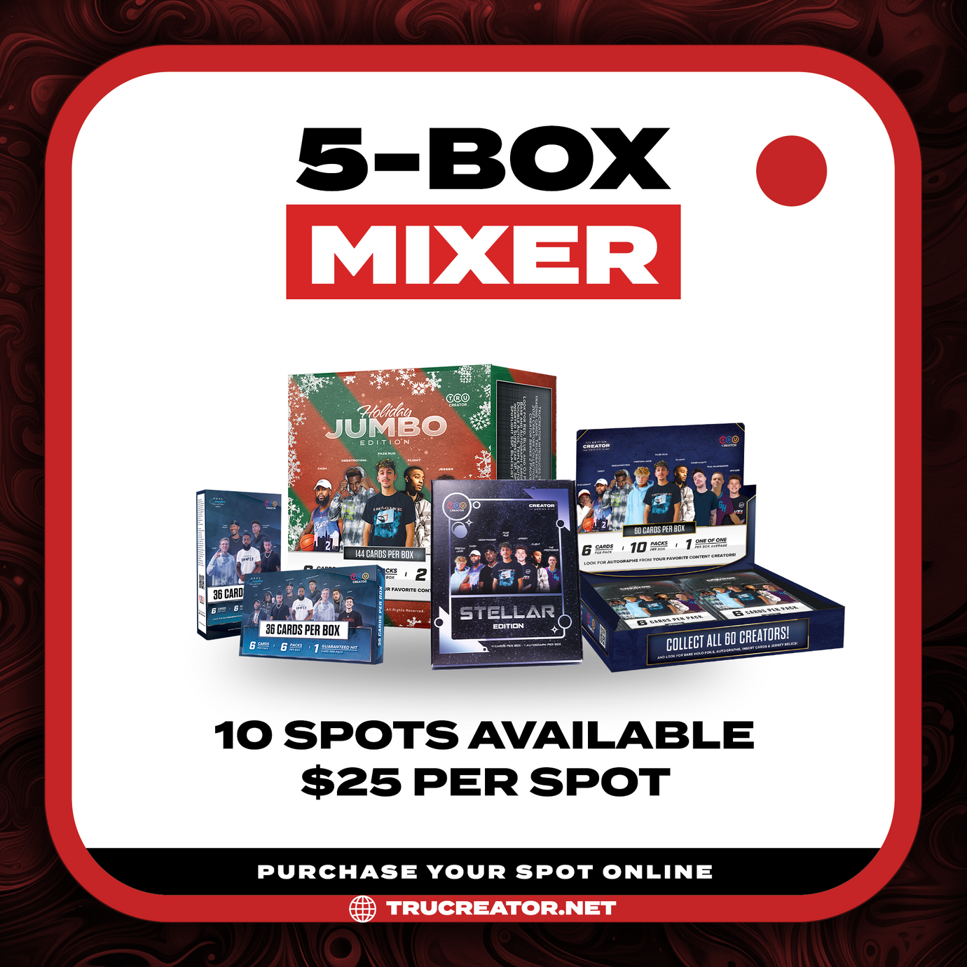 5-Box Mixer - Pick Your Team (LIVE BREAK)