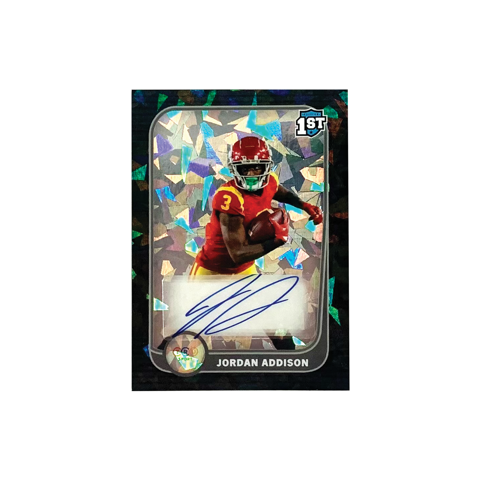 Jordan Addison Autograph - Black 1/1 – TruCreator