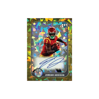 Jordan Addison Autograph - Gold 1/1