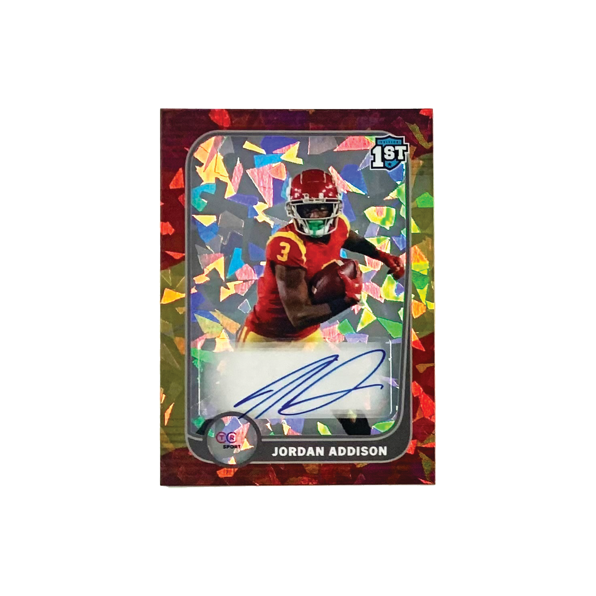 Jordan Addison Autograph - Red and Gold 1/1 – TruCreator