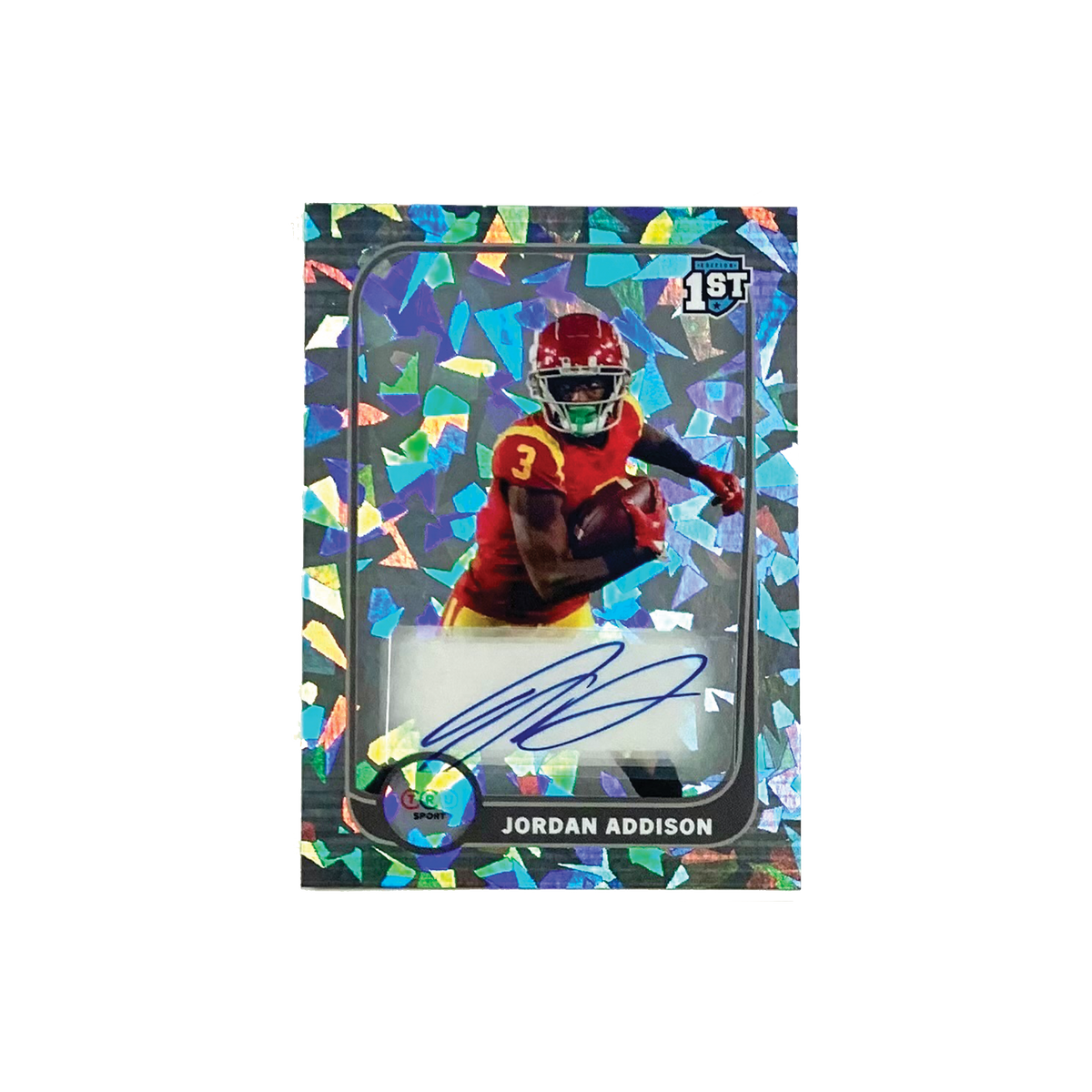 Jordan Addison Autograph - Silver 1/1 – TruCreator