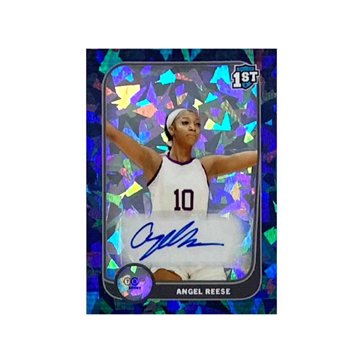 Angel Reese Autograph - Blue 1/1 – TruCreator