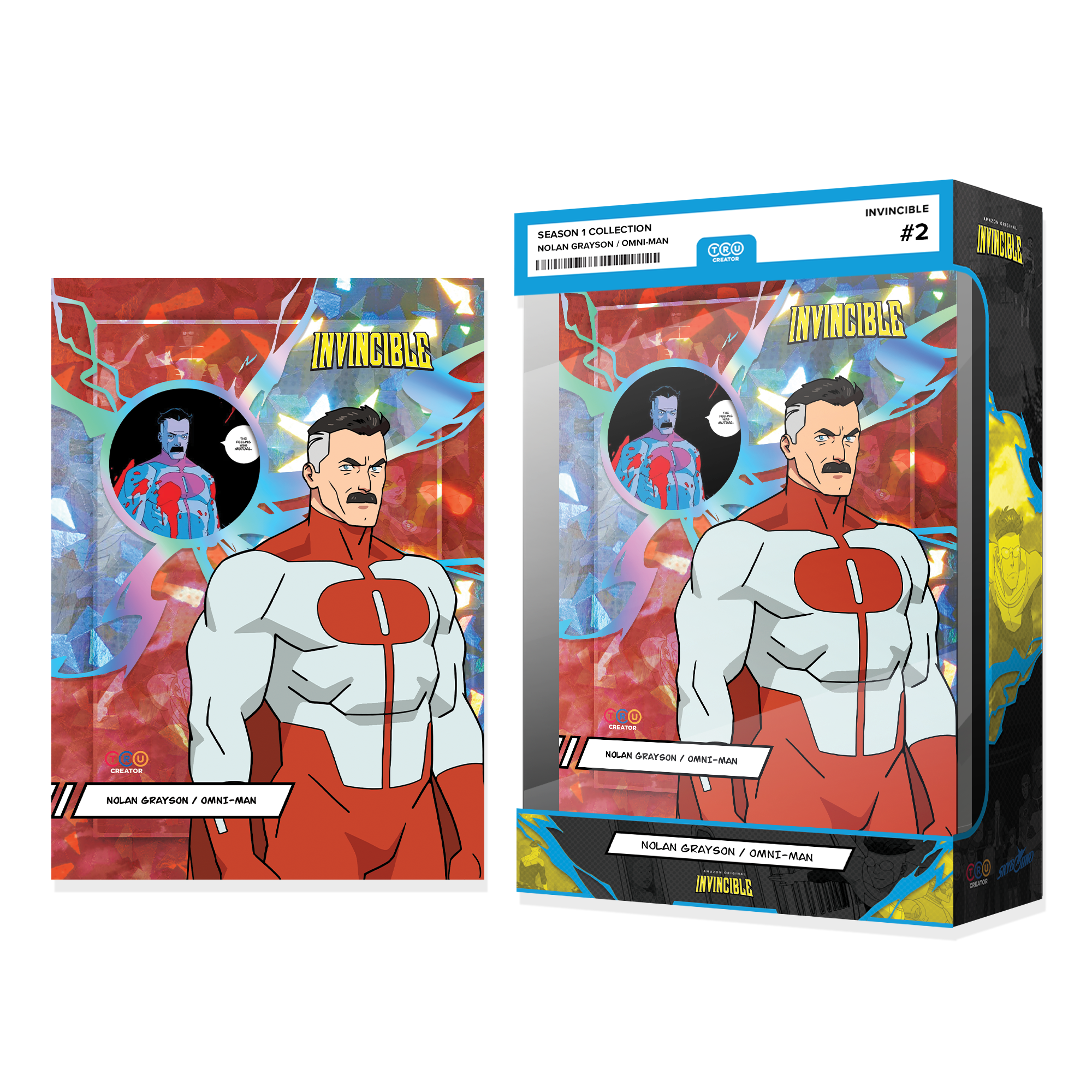 Omni-Man  - First Edition Season 1 Jumbo Relic Card