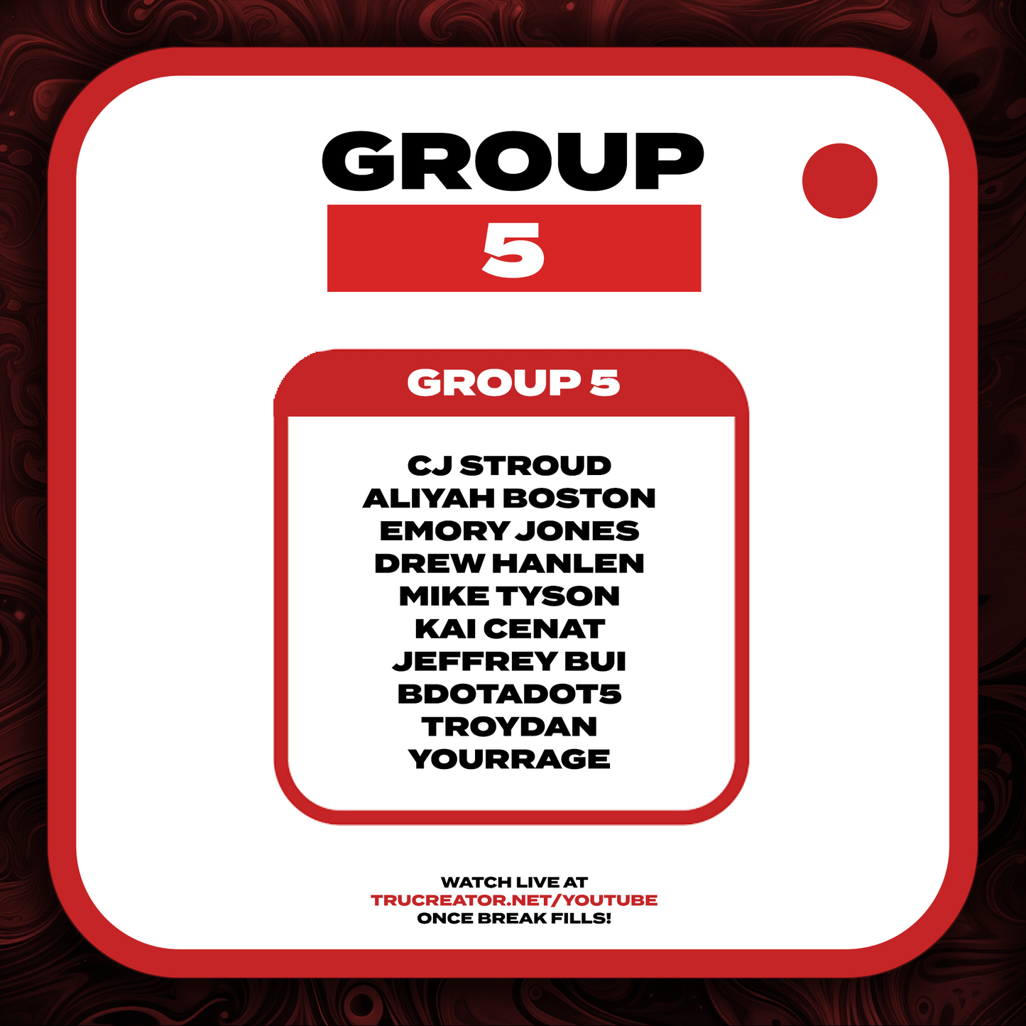 5-Box Mixer - Group 5 (LIVE BREAK)