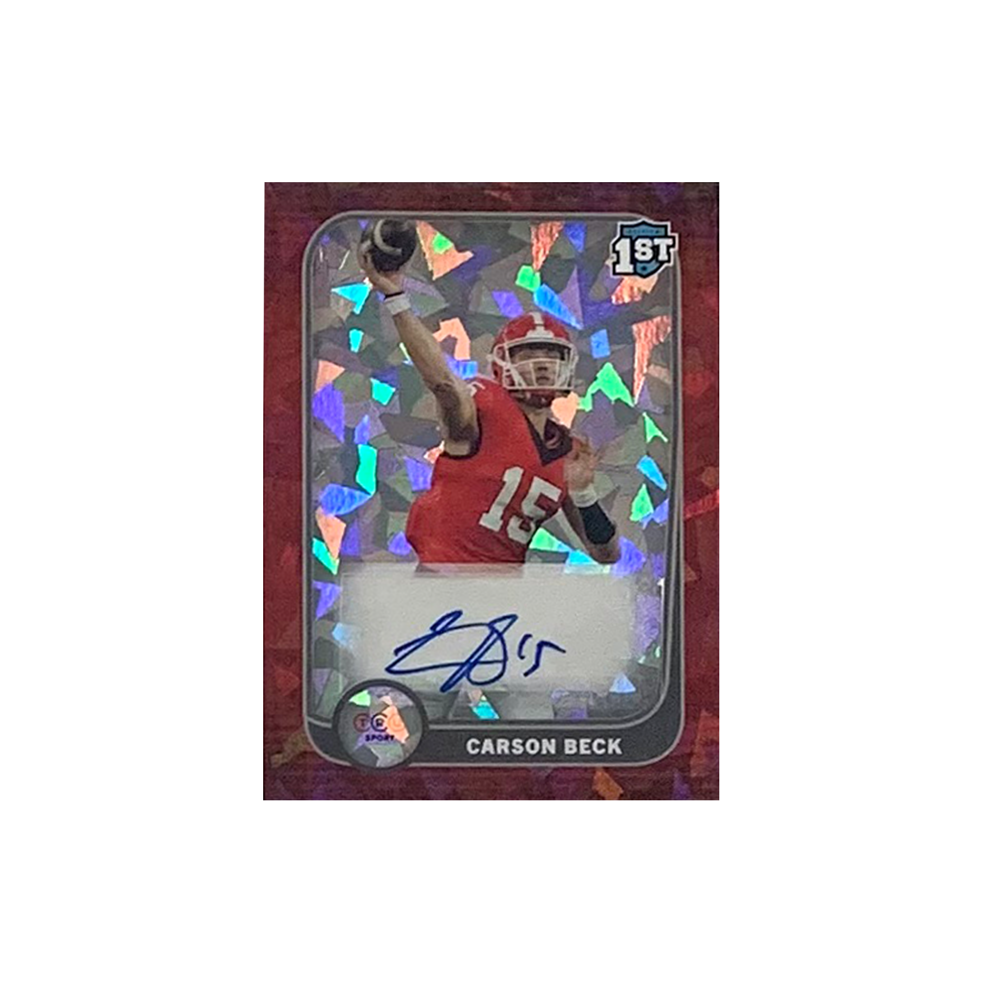 Carson Beck Auto - Red 1/1 – TruCreator