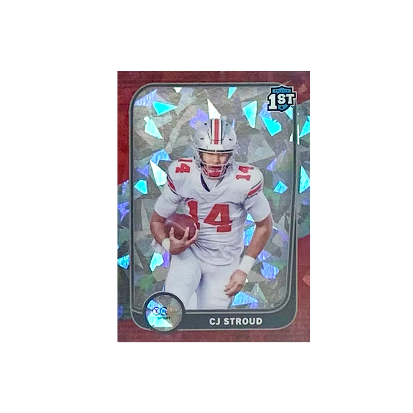 CJ Stroud - Red and White 1/1