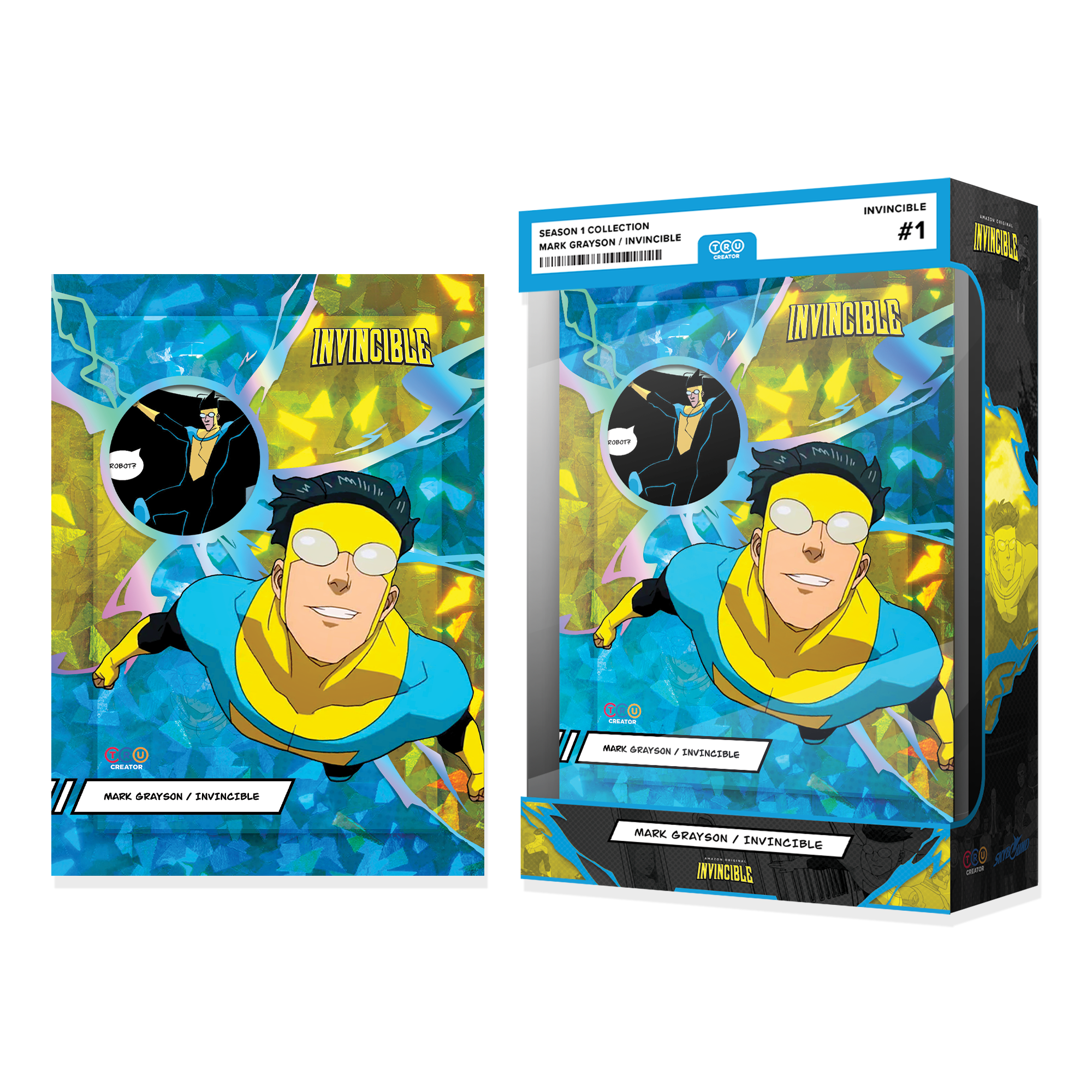 Invincible Card Box Invincible - First Edition Season 1 Jumbo Relic Card – TruCreator