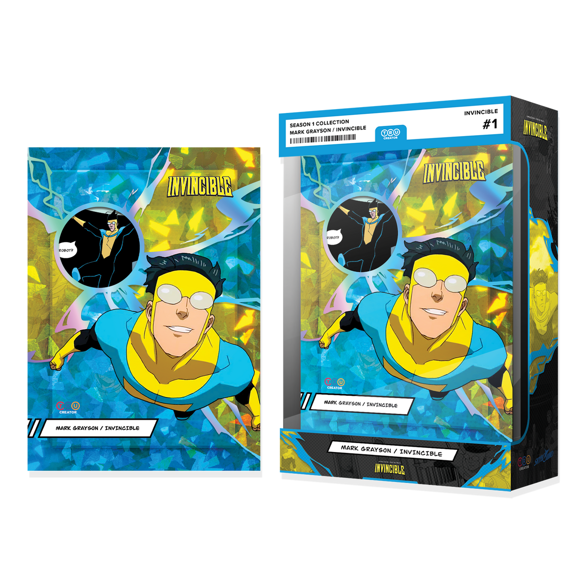 All Invincible Card Patterns Invincible - First Edition Season 1 Jumbo Relic Card – TruCreator