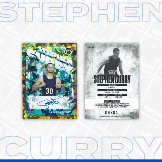 Stephen Curry - Gold Bay Auto #4/4